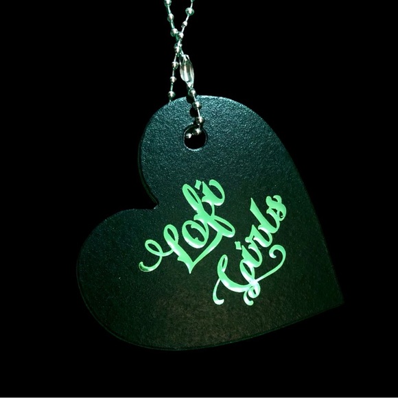 Lofi Girls Holographic Premium Vinyl Custom Design Shirt - Picture 6 of 6